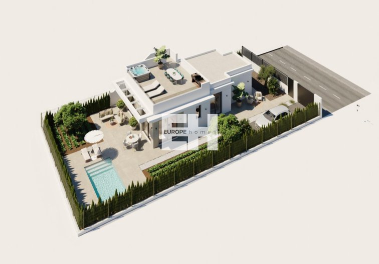 Obra Nueva - villa - Fuente Álamo - Hacienda Del Álamo Golf