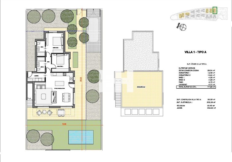 Obra Nueva - villa - Fuente Álamo - Hacienda Del Álamo Golf