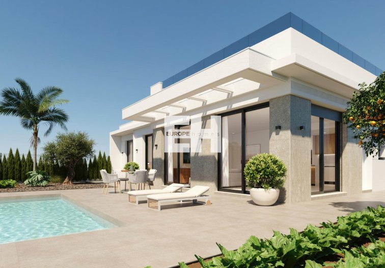 Obra Nueva - villa - Fuente Álamo - Hacienda Del Álamo Golf