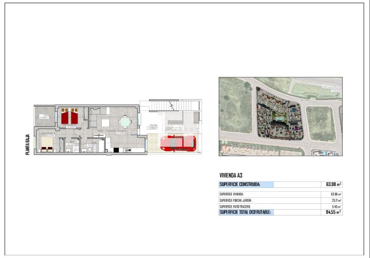 Obra Nueva - Bungalow en planta baja - Cox - San Fernando