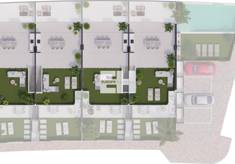 Obra Nueva - Bungalow en planta alta - San Pedro del Pinatar - Los Cuarteros