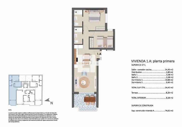 Nieuwbouw - Appartement - Pilar de la Horadada - Torre de la Horadada