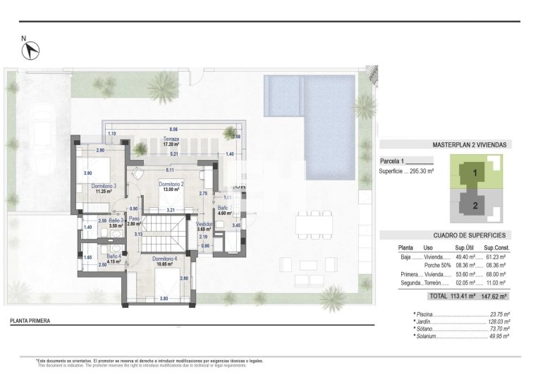 Obra Nueva - Semidetached - Torre Pacheco - Santa Rosalia Lake And Life Resort