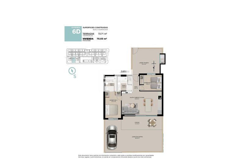 Construction Neuve - Bungalow au rez-de-chaussée - Pilar de la Horadada - Torre de la Horadada