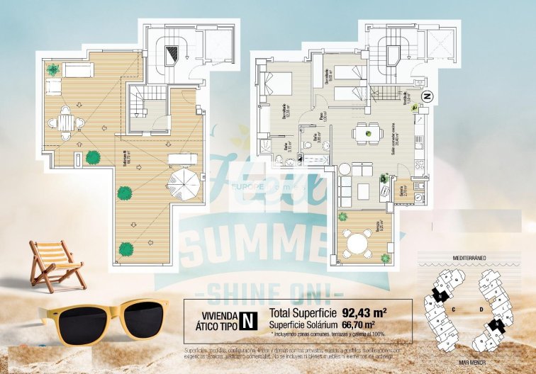 New Build - Penthouse - La Manga del Mar Menor - La Manga