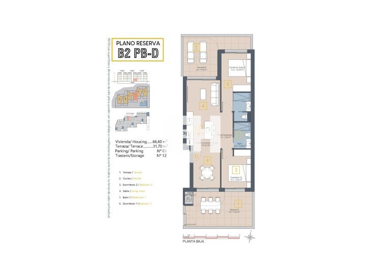 Nieuwbouw - Ground floor apartment - Los Alcázares - Serena Golf