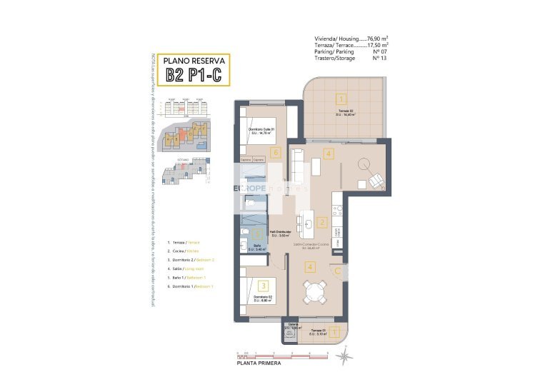 Obra Nueva - Apartamento  - Los Alcázares - Serena Golf
