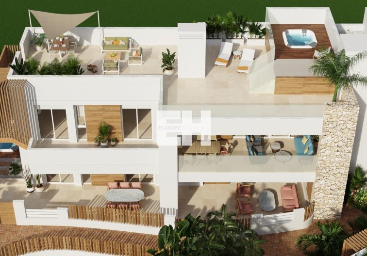 Obra Nueva - Bungalow en planta baja - San Juan de los Terreros - Mar De Pulpí