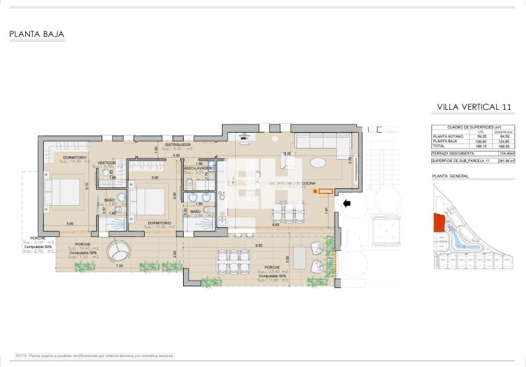 Obra Nueva - Bungalow en planta baja - San Juan de los Terreros - Mar De Pulpí