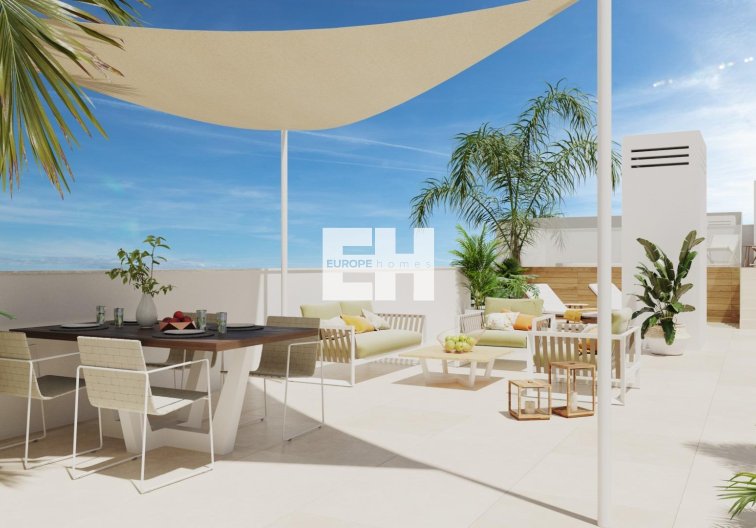 Obra Nueva - Bungalow en planta baja - San Juan de los Terreros - Mar De Pulpí