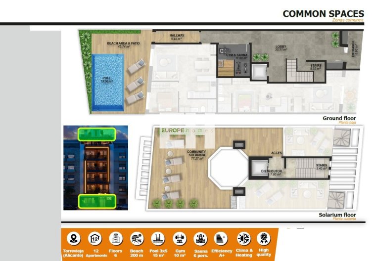 Obra Nueva - Ground floor apartment - Torrevieja - Playa de El Cura