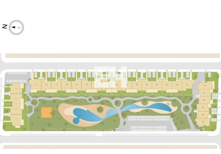 Obra Nueva - Bungalow en planta alta - Orihuela - Vistabella Golf