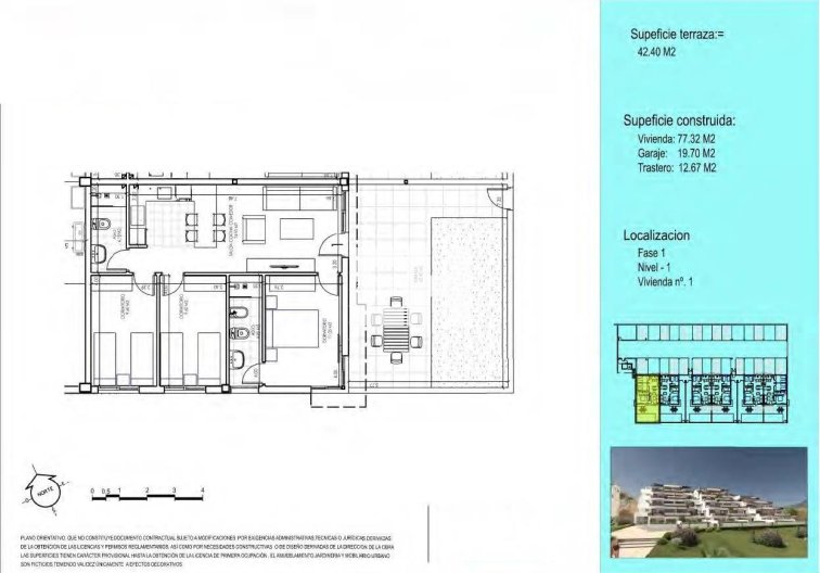 Construction Neuve - Ground floor apartment - Vera - Vera Playa