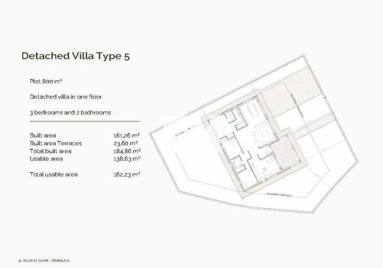 New Build - villa - Penaguila - El Olivar