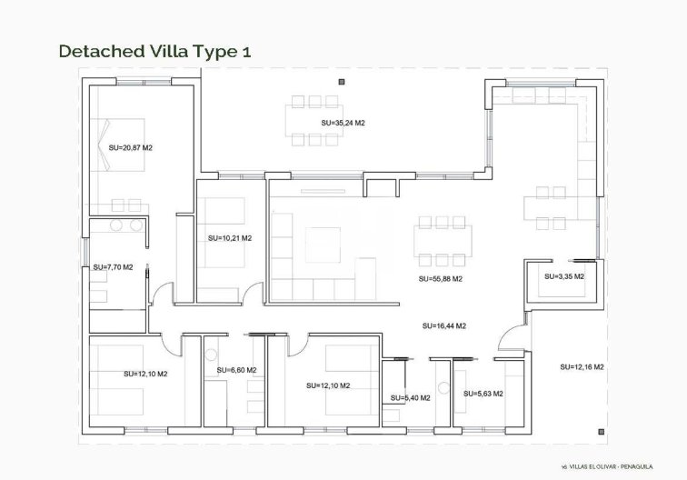 Nieuwbouw - villa - Penaguila - El Olivar