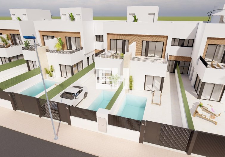 Construction Neuve - Semidetached - Santiago de la Ribera - Santiago De La Ribera