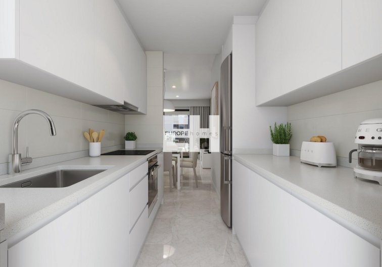 Obra Nueva - Bungalow en planta baja - Puerto de Mazarron - Playa Negra