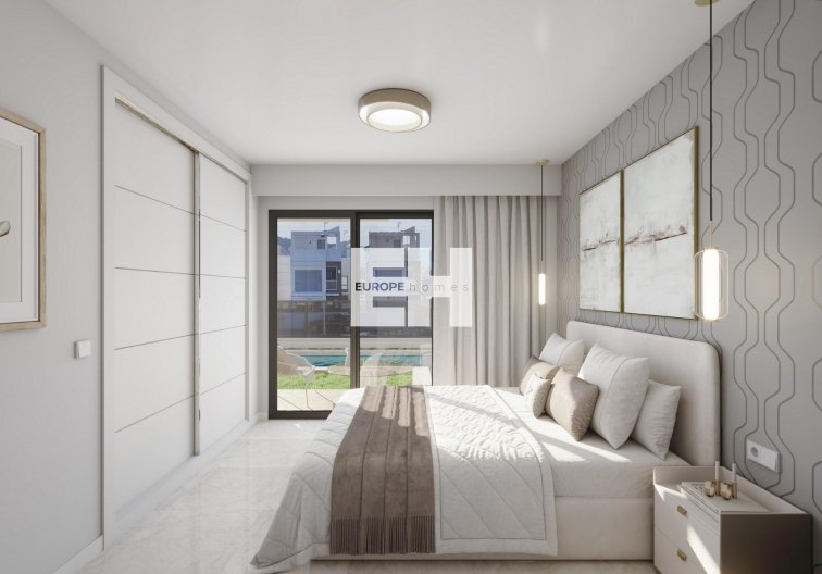 Obra Nueva - Bungalow en planta baja - Puerto de Mazarron - Playa Negra