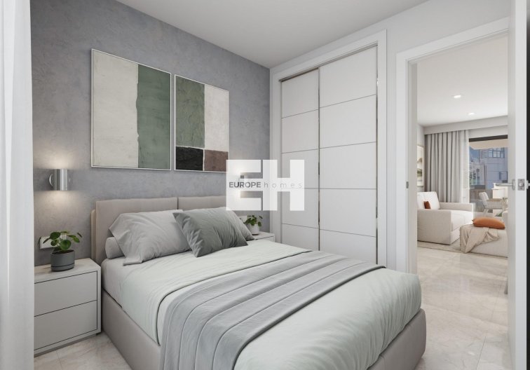 Obra Nueva - Bungalow en planta baja - Puerto de Mazarron - Playa Negra