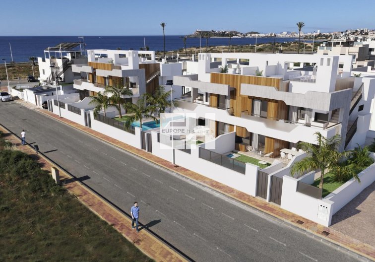 Obra Nueva - Bungalow en planta baja - Puerto de Mazarron - Playa Negra