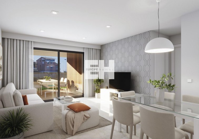 Obra Nueva - Bungalow en planta alta - Puerto de Mazarron - Playa Negra