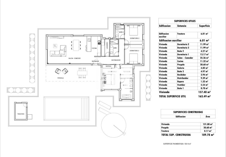 Obra Nueva - villa - Aspe - Poligono 19