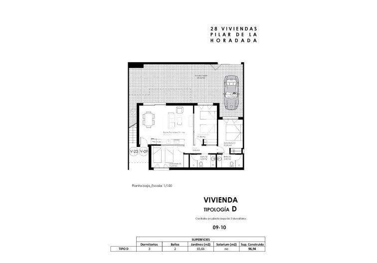 New Build - Ground floor Bungalow - Pilar de la Horadada - pueblo