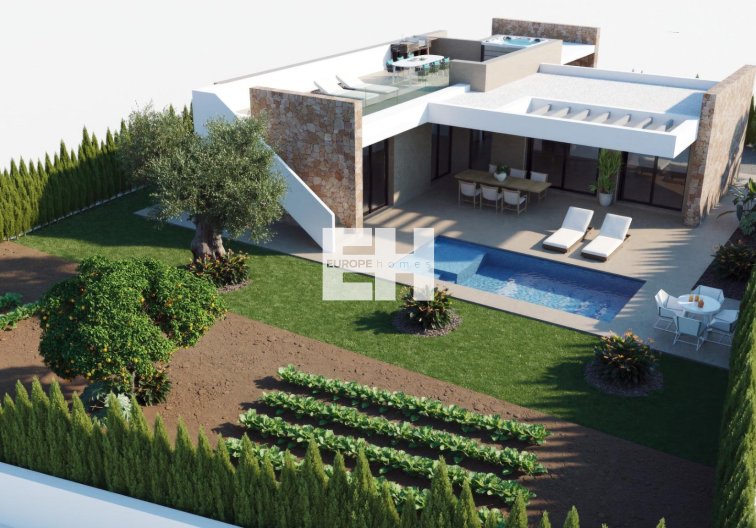 Construction Neuve - villa - Fuente Álamo - Hacienda del Alamo