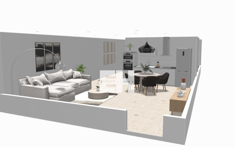 Nieuwbouw - Bungalow op de bovenste verdieping - Hondón de las Nieves - La Canalosa