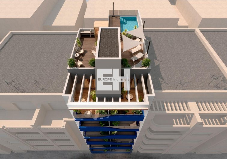 Nieuwbouw - Appartement - Torrevieja - Playa del Acequión