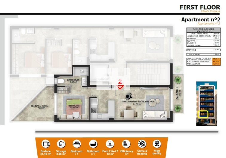 Nieuwbouw - Appartement - Torrevieja - Playa del Acequión