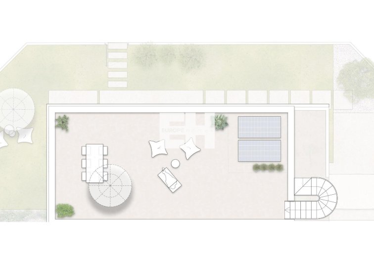 New Build - Semidetached - Pilar de la Horadada - pueblo
