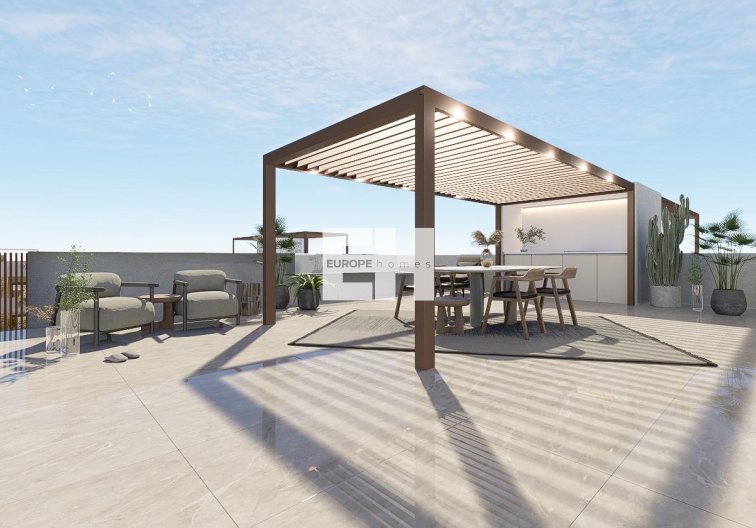 Construction Neuve - Bungalow au rez-de-chaussée - Pilar de la Horadada - pueblo