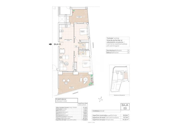 Obra Nueva - Ground floor apartment - Hondón de las Nieves - Pueblo