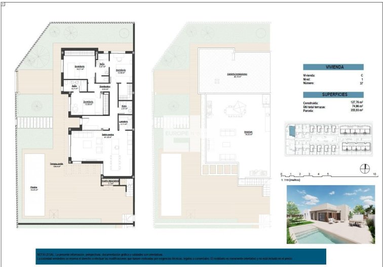 Neubau - villa - Los Alcázares - Serena Golf