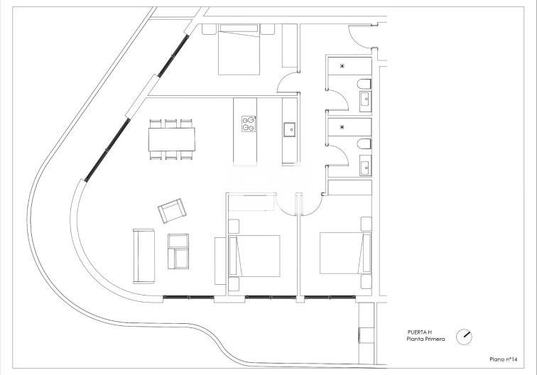 Obra Nueva - Apartamento  - Calpe - Arenal Bol