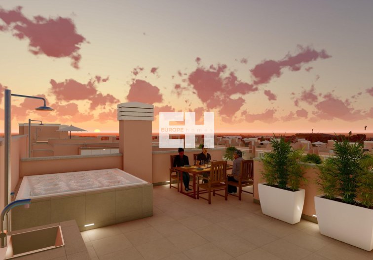 Obra Nueva - Semidetached - Pilar de la Horadada - Lo Monte