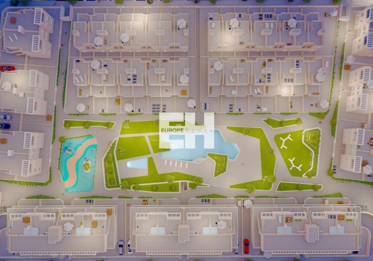 Construction Neuve - town house - Pilar de la Horadada - Lo Monte