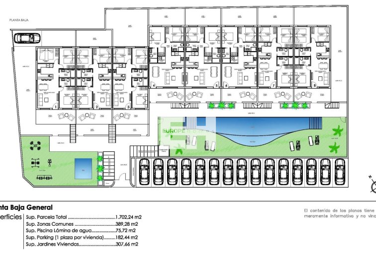 Construction Neuve - Bungalow au rez-de-chaussée - Pilar de la Horadada - Parque Ramon eugenio Escudero