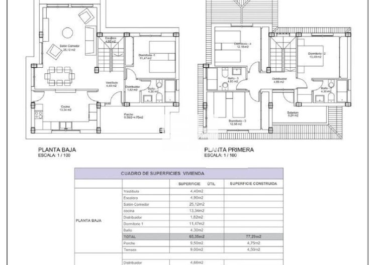 New Build - villa - Lorca - Purias