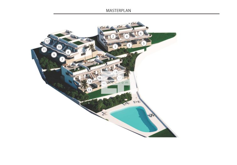 Obra Nueva - Bungalow en planta baja - Finestrat - Balcón de Finestrat