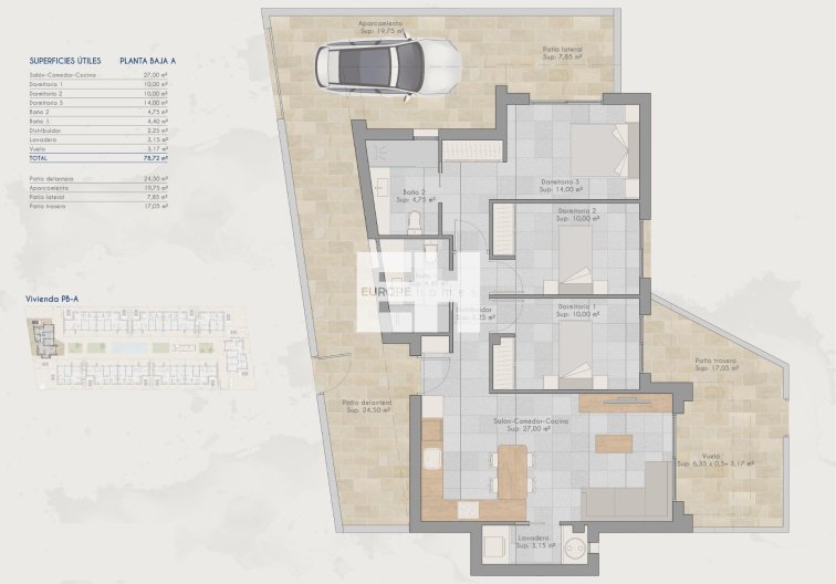 Neubau - Bungalow im Erdgeschoss - Torre Pacheco - Torrepacheco