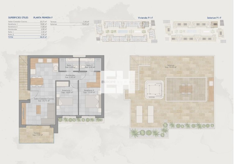 New Build - Top floor bungalow - Torre Pacheco - Torrepacheco