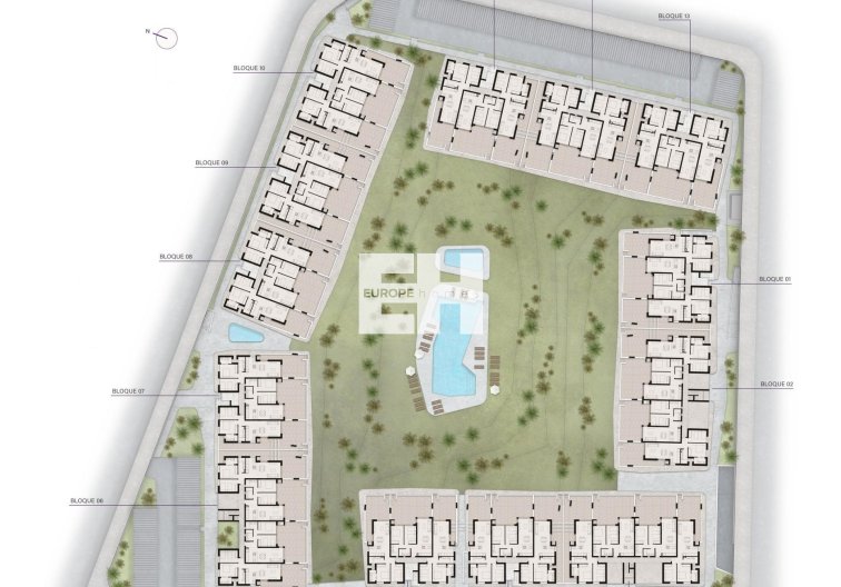 Obra Nueva - Bungalow en planta baja - Ciudad Quesada - Lo Marabú