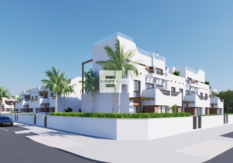 Obra Nueva - Bungalow en planta baja - Pilar de la Horadada - Playa de las Higuericas