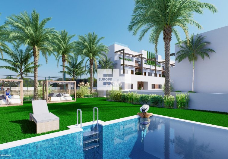 Obra Nueva - Bungalow en planta alta - Pilar de la Horadada - Playa de las Higuericas