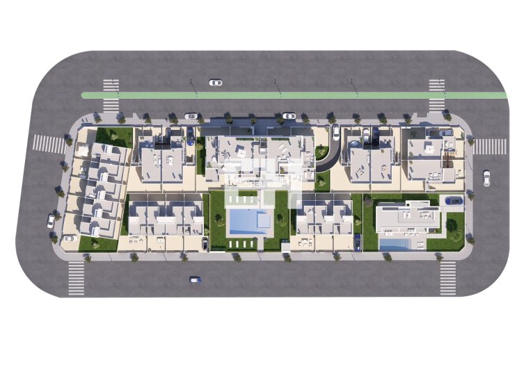 Obra Nueva - Bungalow en planta baja - Pilar de la Horadada - Torre de la Horadada