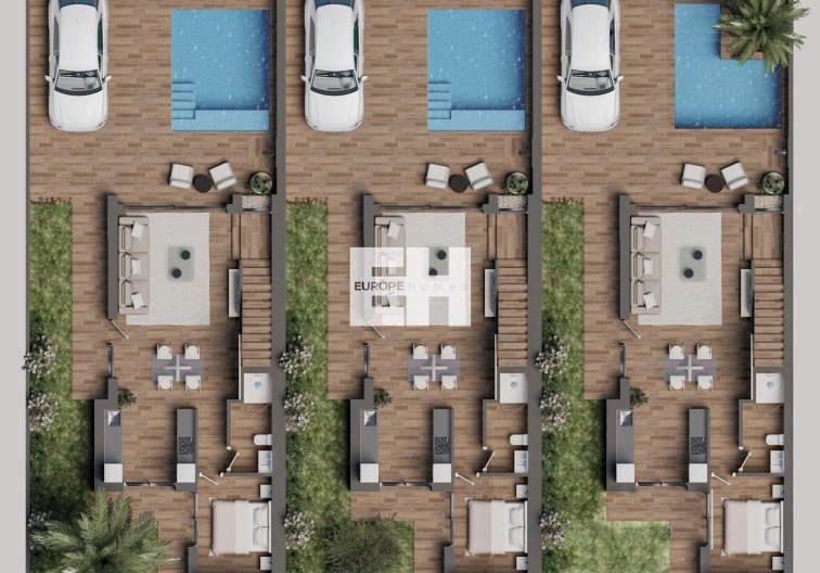 Nieuwbouw - villa - San Pedro del Pinatar - Pueblo