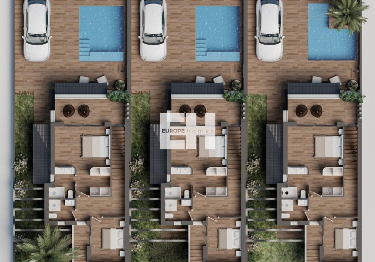 Nieuwbouw - villa - San Pedro del Pinatar - Pueblo