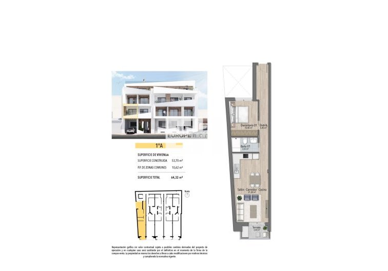 Obra Nueva - Apartamento  - Torrevieja - Playa de El Cura